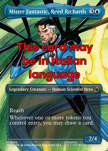 Mtg mister fantastic - mtg,