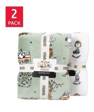 Peanuts throw green - throw,