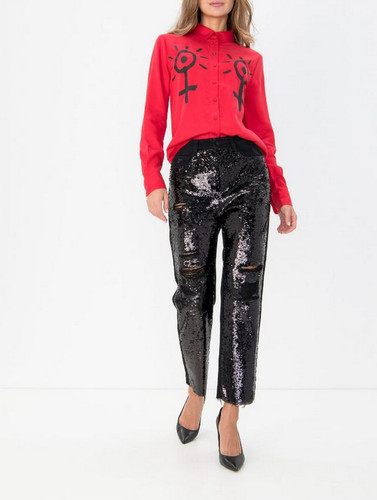 Top camicia donna desigual - top,