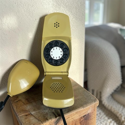 Telefono grillo senape - grillo, giallo