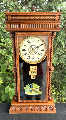 Antico orologio mantello - a,