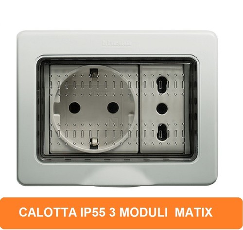 Custodia ip55 con portello - ip55, di