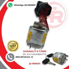 Interruttore Quadro Avviamento PIAGGO APE CAR con Arresto Motore 14124000 COBO