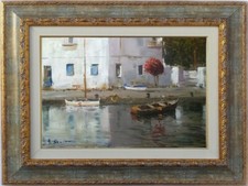 Dipinto olio su tavola