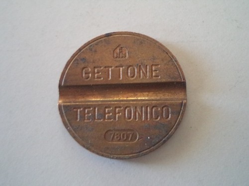 Gettone telefonico 7807 - gettone,