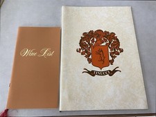 Menù Vintage Classy Tinucci's Wine & Restaurant Newport Minnesota 