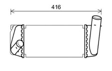 Intercooler Toyota Corolla 1.4