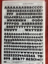 Letraset INSTANT LETTERING