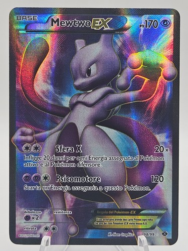 Carta holo mewtwo tcg - holo,