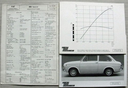 Fiat 850 special car - 850,