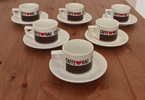 Servizio tazzine caffè hag - servizio,