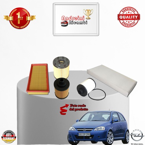 Kit tagliando filtri opel - filtri,