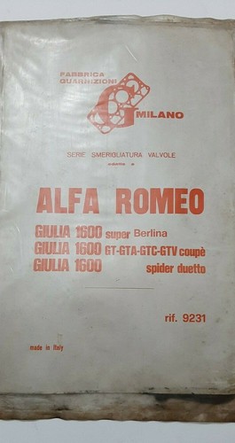 Serie guarnizioni smeriglio - guarnizioni,