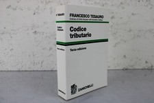 FRANCESCO TESAURO Codice Tributario TERZA EDIZIONE Zanichelli Diritto UNI Milano