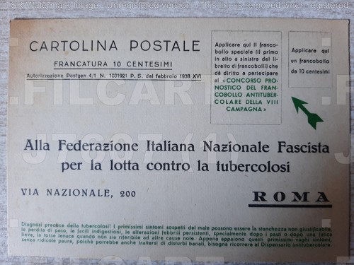 J7607 storia postale 1938 - storia,