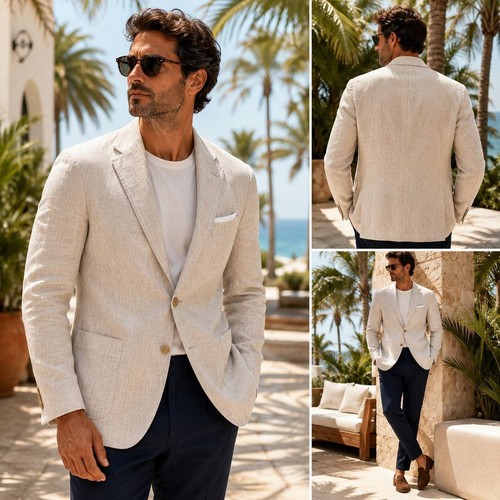 Blazer zara 100 lino cappotto - blazer,