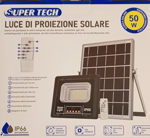 Faro solare led - led, esterno