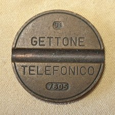 Gettone telefonico 7605 - gettone,