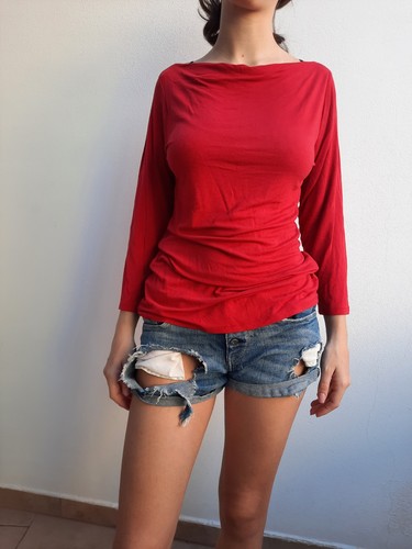 Canotta body bordeauxmaglia - canotta,