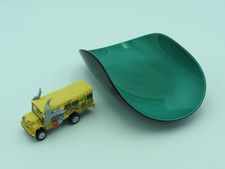 Venini Porta tovaglioli Nero Verde Vetro Murano Vintage 1989 Raro