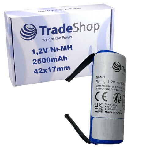 Batteria 2500mah ni mh - batteria, 1,2v