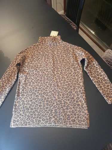 Maglione leopardato stampa