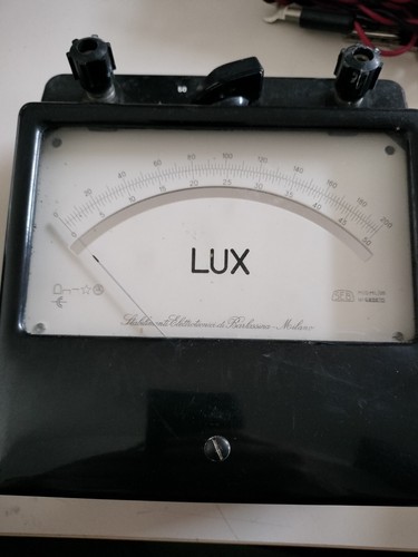 Luxmetro vintage - luxmetro,
