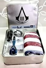Assassin’s Creed III Collector Gift Box Auricolare Bluetooth Shirt PS3 PSVita
