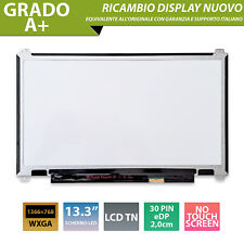 Display 13,3 compatibile con Toshiba PT383U-00C008 [30 pin 1366x768]