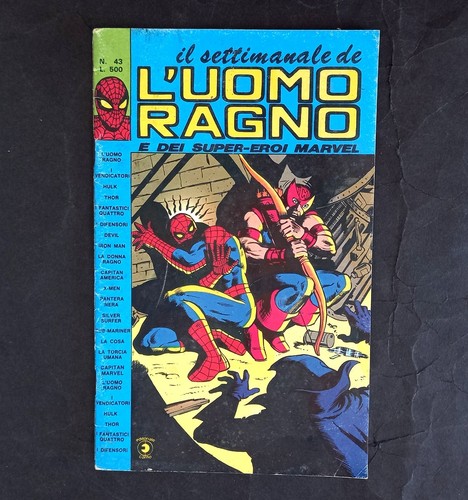 Settimanale uomo ragno - de, l'uomo