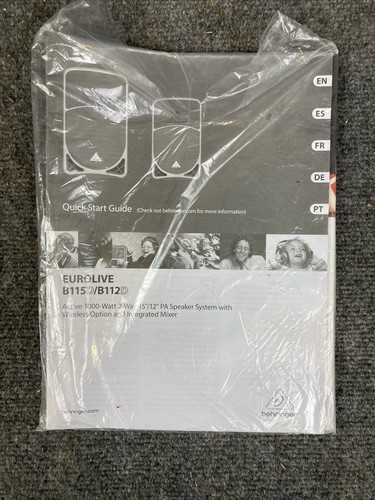Behringer eurolive b115d b112d - behringer, b115d/b112d