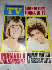RIVISTA SORRISI E CANZONI TV 1970 N. 44.  ORNELLA VANONI, MARISA SANNIA, CARRA'.