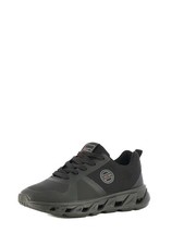 Sneakers stringate uomo nero