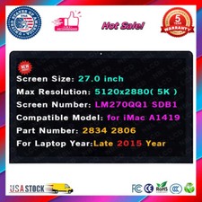 27" per Apple iMac A1419