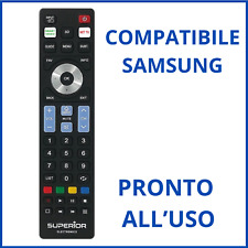 Telecomando universale compatibile per televisore tv smart tv lcd led 3d Samsung