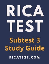 RICA Subtest 3 Study Guide