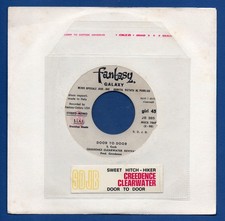 CREEDENCE CLEARWATER door to door / sweet hitck JB strip 7 JUKEBOX promo 45