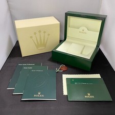 ROLEX Watch Box Case 39137.01 Libretto di Milgauss Tag 100%Authentic Sunburn ...