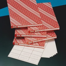 Etichette adesive formato A4 x stampanti sc. 100 fogli vari formati disponibili