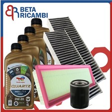Kit Tagliando Peugeot 208 II 1.2 Puretech 100/130 BZ Filtri 4 Olio 0W20 Total
