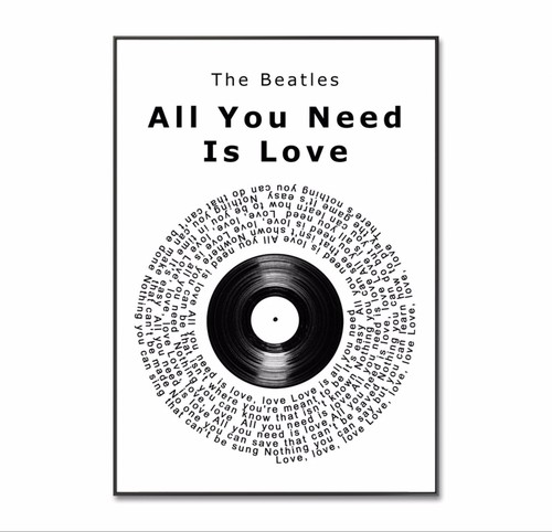 Poster the beatles - the, all