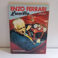 Enzo Ferrari il Sceriffo Cesare De Agostini I Libri Sprint Serie Oro 1ª ed. 1985