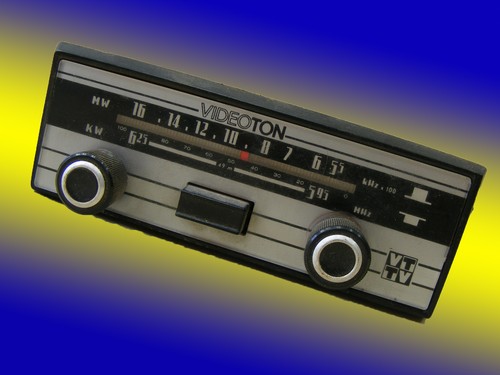 Vecchia radio per - vecchia, auto