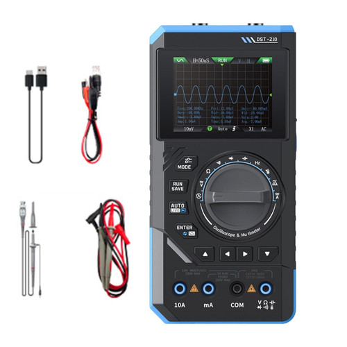 Dst 210 oscilloscopio - dst-210, palmare
