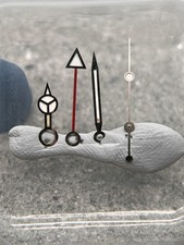 USATO ROLEX 16710 16700 16760 16750 MANUALE SET LANCETTE GMT MASTER ACCIAIO