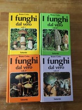 Bruno Cetto - I funghi dal vero primi 4 volumi - Saturnia