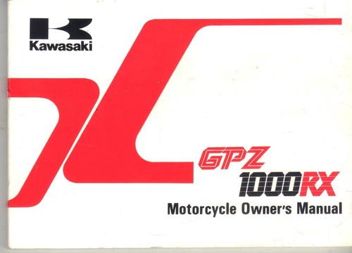 Kawasaki gpz1000 zx1000 a3 - kawasaki,