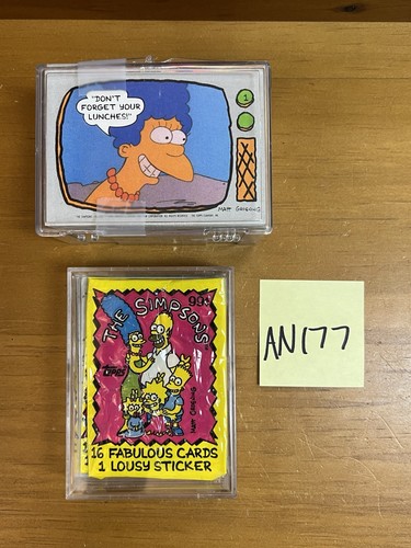 Topps simpson 1990 set - simpson,
