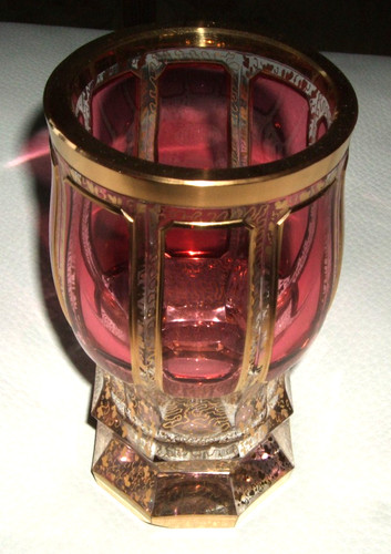 Antico vetro vaso oro rosa - oro,