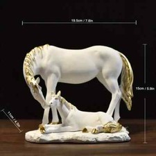 Elegante statua cavalli -